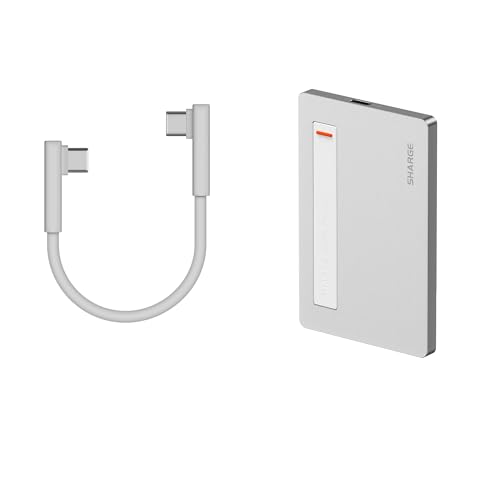 Carcasa SSD con cable USB C integrado miniatura 1