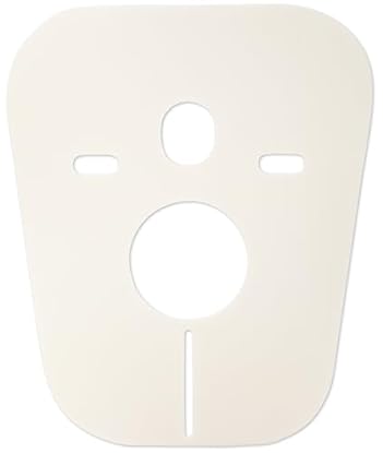Foto di Fischer Membrana Anti Rumore per WC e Bidet, Guarnizione per Isolamento Acustico di Sanitari Sospesi a parete, Tappetino per Isolamento Acustico, Universale, Antiurto, 4824