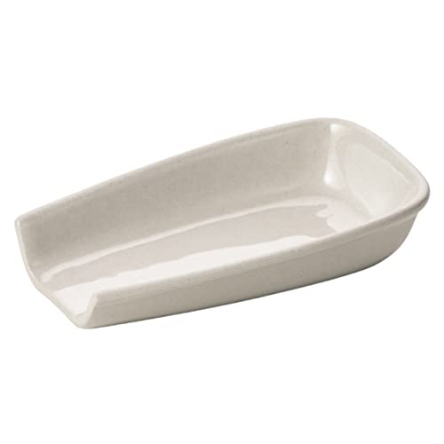 PRETYZOOM Japanese Style Tea Scoop Ceramic Tea Tins for Loose Tea Sample Tea Leaves Accessory