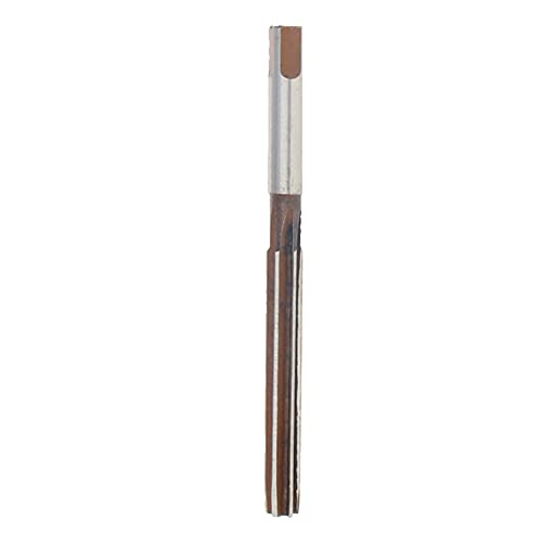 Auniwaig 7mm Hand Reamer,9Crsi,H8 6 Straight Flutes Groove Reamer,Straight Flutes Hand Milling Cutter Tool