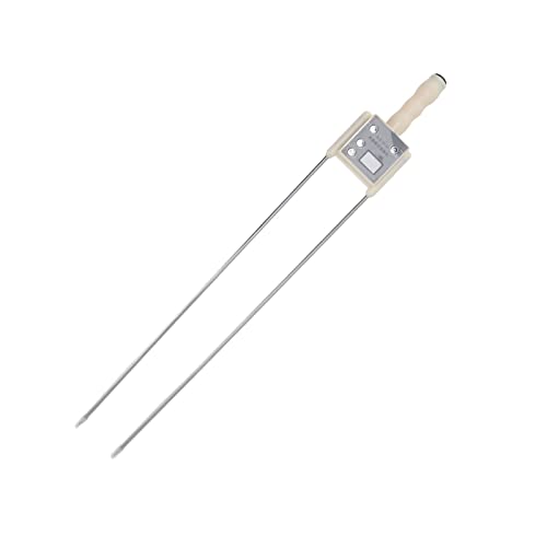 Produktfoto von Getreide-Feuchtigkeitsmesser Kunststoffgehäuse Doppelte Stahlnadel Genaue Daten Strohgras-Feuchtigkeitsmesser