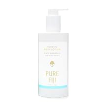 PURE FIJI Hydrating Body Lotion 10.14 oz / 300 ml Nourishing, Lightweight, Fast-Absorbing, Tropical Moisturizer, Natural Ingredients, Coconut Milk, Daily Skincare 10.14 oz, White Gingerlily