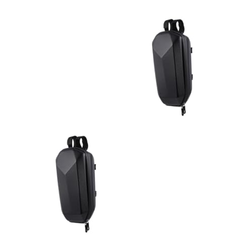 Sacoche de guidon à coque rigide noire en EVA pour trottinette électrique