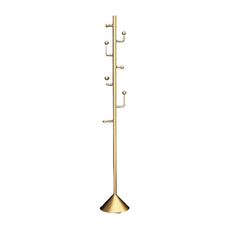 Porte-manteau de luxe doré chic en métal pour une chambre élégante