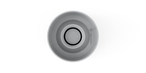 LogbuchBox Geocaching Versteck Pfostenkappe - passgenau & wasserdicht, inklusive Dichtungsringe & Petlinge (Grau, 61 mm)