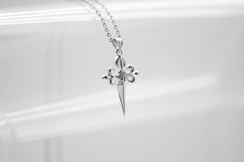 Pendentif en argent 925 cadeau idéal croix coquille Saint-Jacques - 6