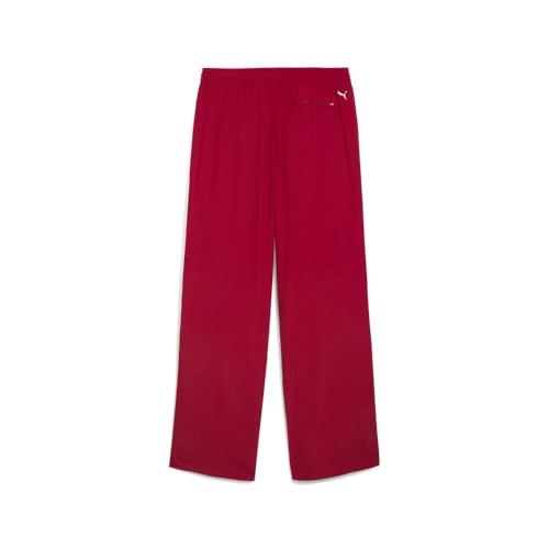 PUMA Mens Scuderia Ferrari Drivers T7 Oversized Pants Casual - Red2