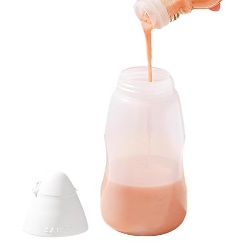 Botellas de chorro para cocinar - Botellas exprimibles para condimentos a prueba de fugas | Botella de salsa exprimible para ketchup, mostaza, mayo, salsas picantes, botellas de aceite de oliva, utens