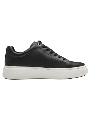 Tamaris Damen Sneaker Leder, schwarz, 37 EU – Ansicht 4