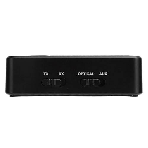 LVIFLOAE Bluetooth 5.0 Transmisor receptor inalámbrico adaptador de audio con 3,5 mm Aux para PC TV – Altavoz de coche Bluetooth -Sender Wireless Audio Adapter - imagen 9