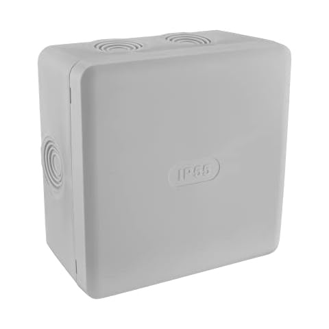 DEBFLEX Waterproof Junction Box for Secure Cable Connections Cover