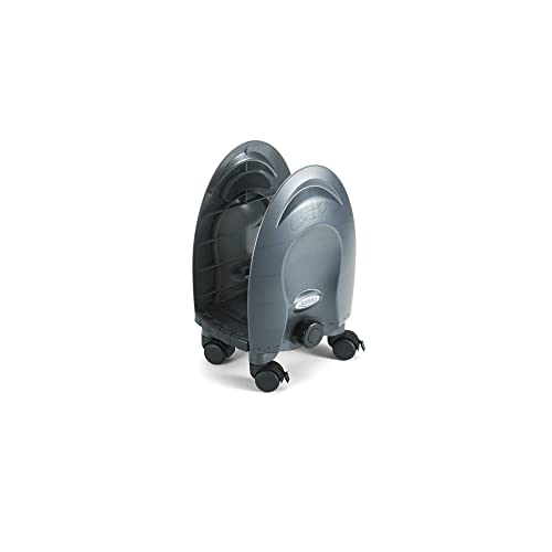 Kantek DELUXE MOBILE CPU STAND, SUPPORTS 60 LB, 12W X 12D X 18H, BLACK