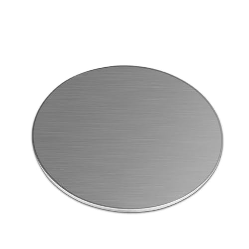 1PC 1060 Aluminum Round Disk Plate - 10-100mm Diameter, Polished Finish for Industrial and DIY Applications(6mm*40mm)