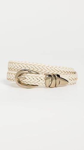Madewell Women's Woven Triple Metal Keeper Belt2