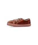  PEKE\'S by Vanessa Zapato Tenis Terciopelo Cordones - 33, Rosa