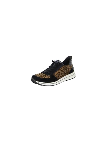 Baskets Osaka Ara femme noires pour la marche urbaine et le quotidien