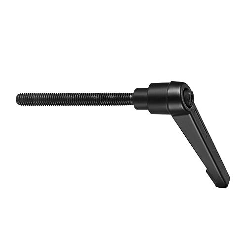 Image of Clamping Lever Handles, M6 x 50mm Male Thread, Adjustable Quick Release Locking Rotating Bolt Knobs Black - (Applications: for Lathe Machinery), 1-Piece