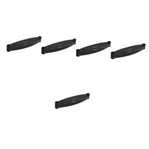 BESPORTBLE 5 Piezas Peldaños De Escalera De Trampolín Tienda De Trampolín Red De Trampolín Escaleras Pasos Alfombra De Corredor De Escalera Almohadilla Exterior Carril Scooter Páginas Black