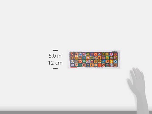 EuroGraphics Color Squares Panoramic por Wassily Kandinsky Rompecabezas de 1000 piezas (6010-5443) miniatura 3