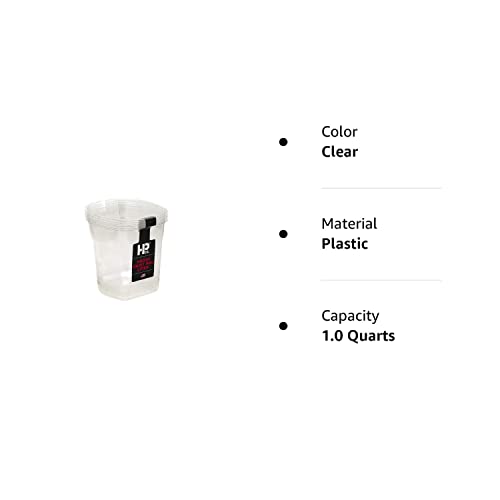 Handy Paint Pail Liner, Holds 32-Fl Oz Of Paint Or Stain, Efficient For Clean-Ups And Quick Color Changes With Integrated Magnetic Brush Holder #TOP3