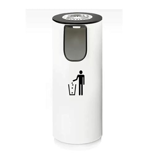 EYPKPL Cenicero de pie Cubo de Basura para Exterior con Cenicero, Cubos de Basura para Ahorrar Espacio, Cubo de Basura Grande para Lugares públicos, pasillos, Entrada de Ascensor práctico