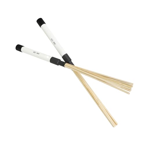 Baquetas de madera Abaodam para adultos, 1 par, accesorios para batería, cajón y percusión miniatura 1