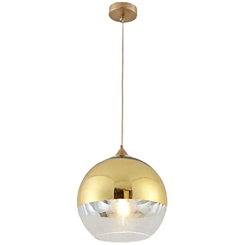 Suspension en verre sphérique moderne pour îlot de cuisine et salle à manger