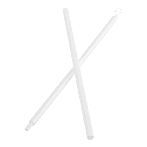 NULYLU Varilla para Cortinas de 60 Cm en Polipropileno, Varilla para Tirar de Cortinas y Persianas Verticales, Pieza de Repuesto Ensamblable para Ventanas y Ventanales, Fácil Limpieza