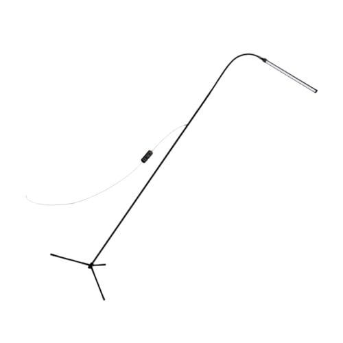 Lámpara de pie LED regulable para tu oficina y estudio diario con brazo flexible