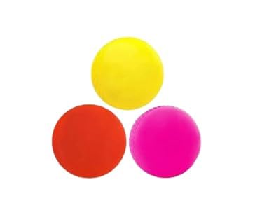 JaHaNa Sports Wind Ball Cricket Wind Balls Cricket Balls Soft Ball, Pack of 3