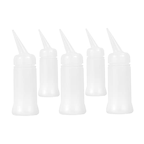 DEARMAMY 5 Piezas Spray Champú Recipientes Reutilizables de Gran Capacidad Salones Doméstico Material Duradero Limpiar
