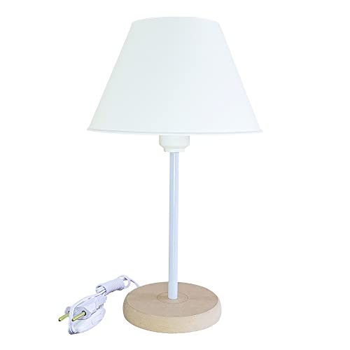 Abajur Infantil Momy Menina Menino Luminária para Quarto de Bebê – Cor Branco