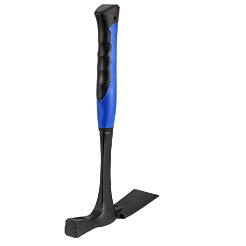 Sinjeun 2 Pack 38 Oz Brick Hammer Flat Head Rock Hammer, Geological Hammer, Forged Steel Construction With Fiberglass Handle Masonry Hammer For Geological Prospecting - 13 Inch #TOP4