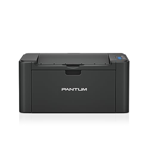 PANTUM P2512W Printer for Home and Office, Wireless, Single Function, Print, Hi-Speed USB 2.0, 22 ppm, 1-Year Warranty, Black Includes 1600 Page Start Toner Cartridge