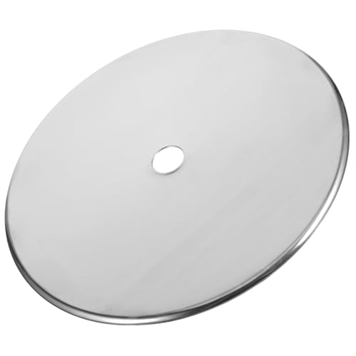 BESPORTBLE Anillo Adaptador de Acero Inoxidable para Placa de Inducción de 285 CM Difusor de Calor Antidesbordamiento para Cocina Eléctrica y Vitrocerámica Accesorio Práctico para
