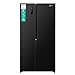 Produktbild Gorenje NRS917E41BX Kühl-Gefrierkombination/Freistehend/ 544L/ 39dB/ EEK: E/NoFrost Plus/EcoModus/Multiflow 360°/ CrispZone/FastFreeze/(BxHxT): 91,1 × 178,6 × 61,5 cm/Schwarz