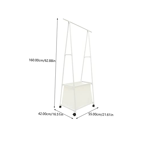 Râtelier à vêtements étagère à linge support multifonction chambre salon accessoires