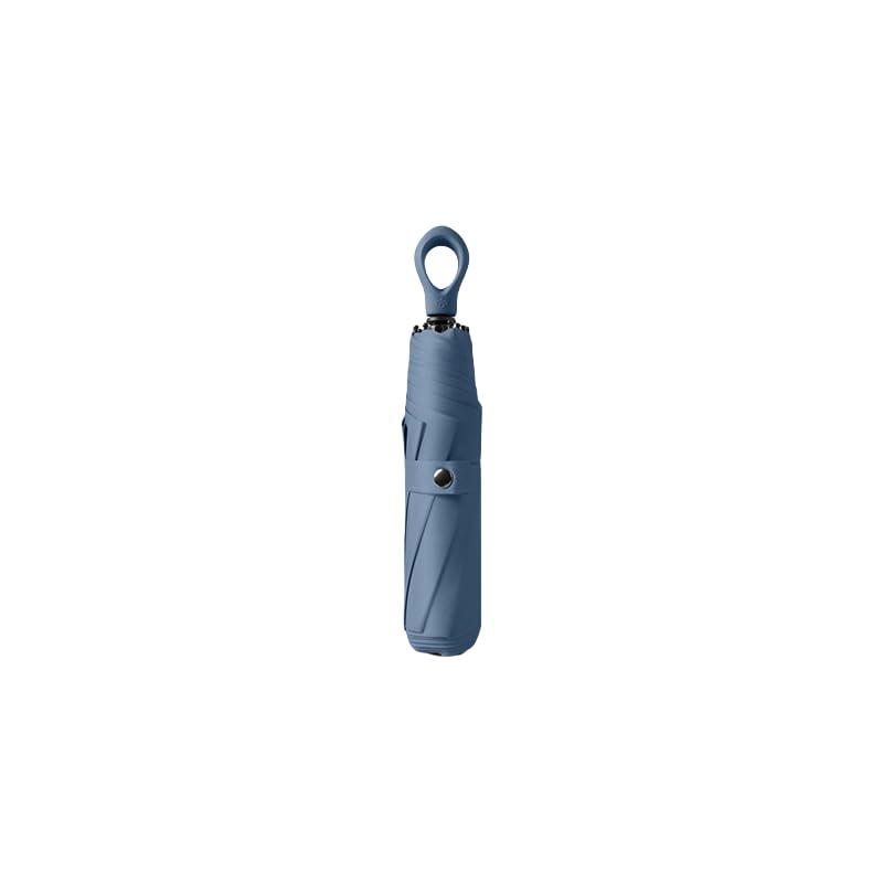 Paraguas plegable compacto con mosquetón y tejido que bloquea los rayos UV al 99,9%/Auto/Mochila de viaje pequeña/Pesada y portátil/Protección contra la lluvia y el sol UV 50/Hombres, mujeres y niños