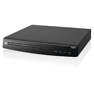 GPX DH300B 1080p Upconversion DVD Player w HDMI Black ILEDH300B