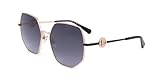 OCCHIALI DA SOLE MARC JACOBS MARC 730/S GOLD BLACK_ (DARK GREY SHADED) 59/140/17 METALLO DA DONNA