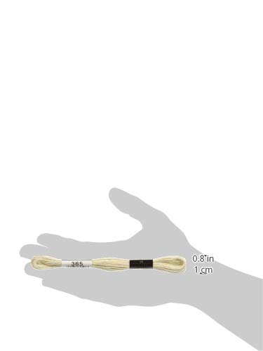 Lecien Cosmo Baumwoll-Stickgarn (Japan): 8m Knäuel, 6-strängig, ägyptische Baumwolle – Neutral & Farbecht
