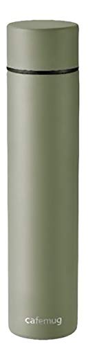 パール金属 カフェマグ スマートスリムマグ180 スモーキーグリーン HB-5334 180ml（Amazon）