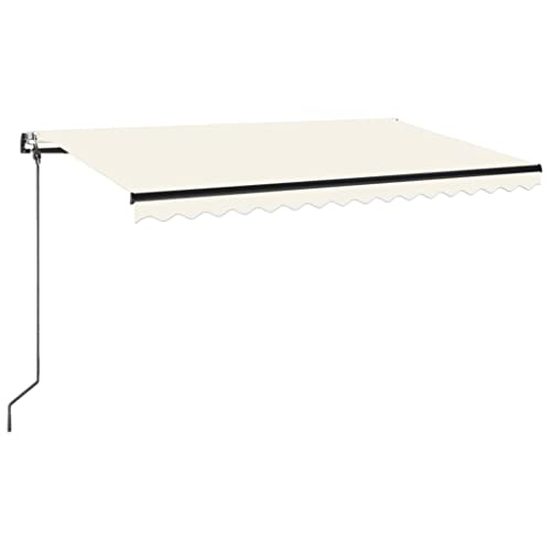 vidaXL Gelenkarmmarkise Automatisch Markise Balkonmarkise Sonnenmarkise Sonnenschutz Sichtschutz Terrasse Garten Balkon 400x350cm Creme vidaXL Gelenkarmmarkise Automatisch Markise Balkonmarkise Sonnenmarkise Sonnenschutz Sichtschutz Terrasse Garten Balkon 400x350cm Creme