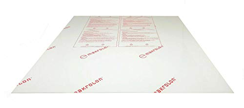 Policarbonato Makrolon de 0,75 mm, 2,05 x 1,25 m, transparente