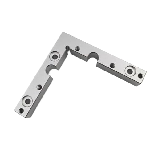 1pc 5/10/15 Thickness CNC Machined L Bracket Compatable with Carvera and Carvera Air Important(M6 Hole15MM)