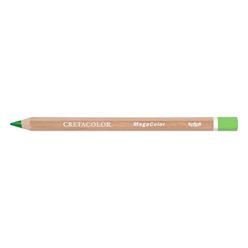 Cretacolor MegaColor Colored Pencil, Moss Green Light