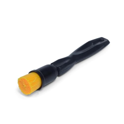 SnowTree - Herb Grinder Cleaning Brush - Won't Damage or Scratch Your Herb Grinder - Gently Cleans and Scrapes Dried Herb and Residue - Comfortable Ergonomic Handle & Stiff Nylon Bristles