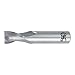Sq. End Mill,Single End,Carb,1/2"