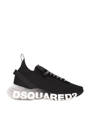 DSquared2 Zapatillas Hombre Otoño/Invierno SNM031159206265 2124 Zapatillas Negro, Negro , 40 EU