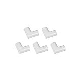 D-Line Medium Cable Raceway Flat Bend, for use with 1.18' (W) x 0.59' (H) Cable Cover - 5-Pack,...